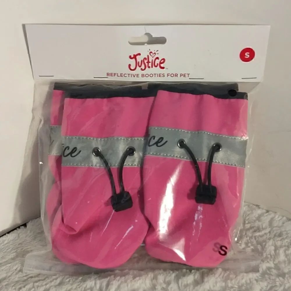 NWT Justice Reflective Booties For Pets - Picture 6 of 6